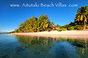view of beach front from the lagoon looking north